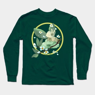 Green Tea Mochi Moth Long Sleeve T-Shirt